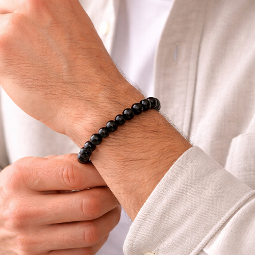 Black Obsidian Protection Bracelet