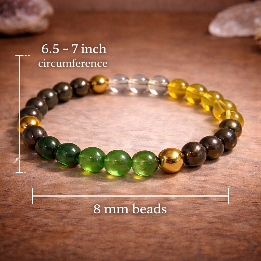 Multi-Stone Vedic Energy Bracelet