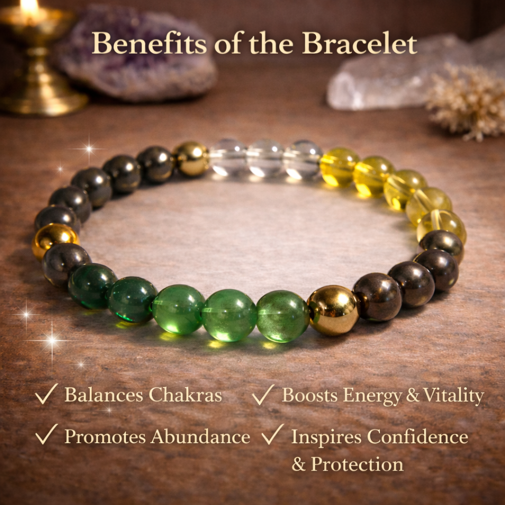 Multi-Stone Vedic Energy Bracelet