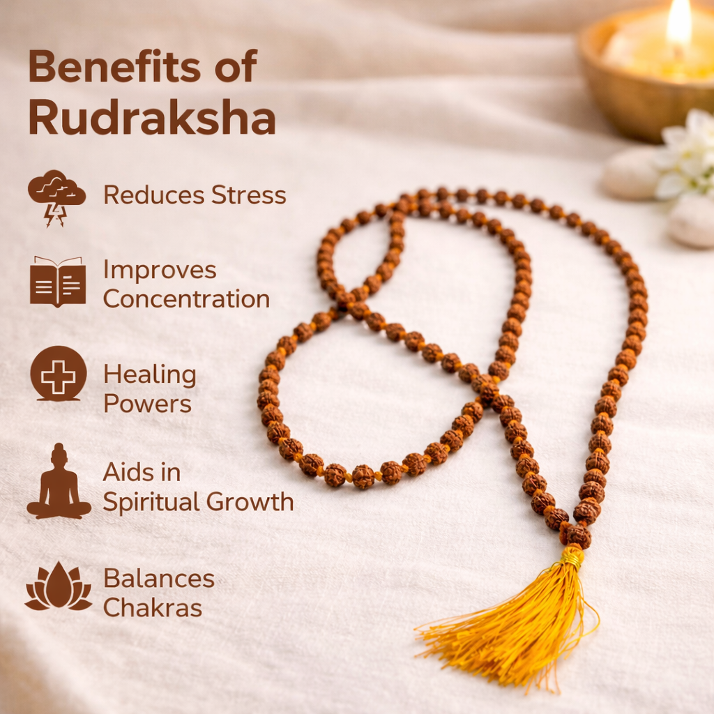 Rudraksha Japa Mala