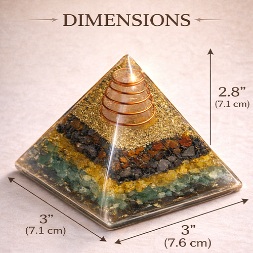 Orgonite Pyramid – Energy Balance & Positive Vibes