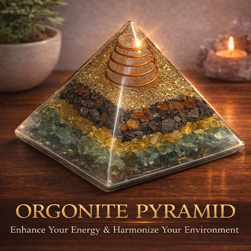 Orgonite Pyramid – Energy Balance & Positive Vibes