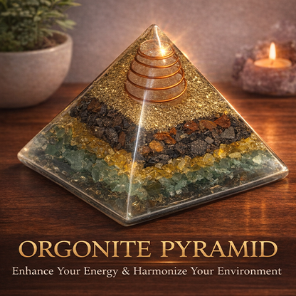 Orgonite Pyramid – Energy Balance & Positive Vibes
