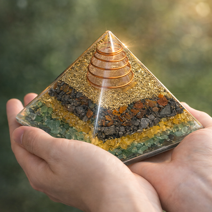 Orgonite Pyramid – Energy Balance & Positive Vibes