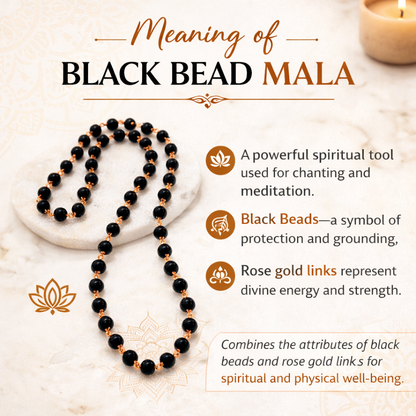 Ebony copper Mala