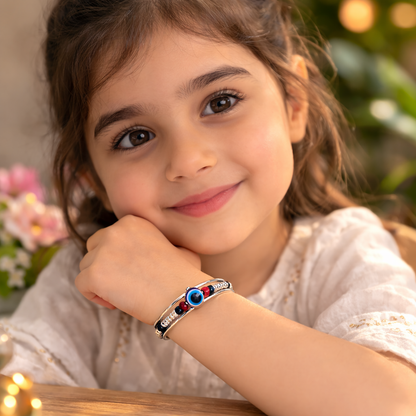 Evil Eye Silver Bracelet (Children)