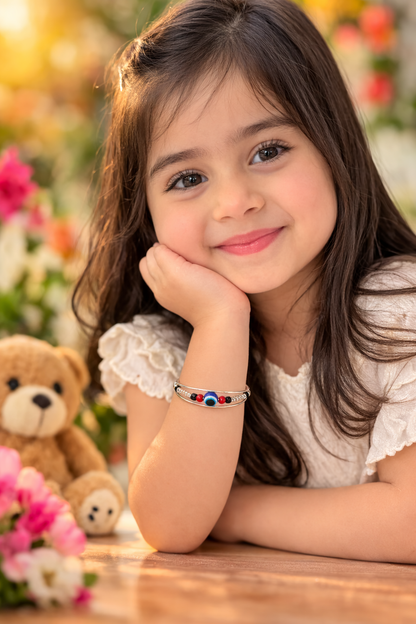 Evil Eye Silver Bracelet (Children)