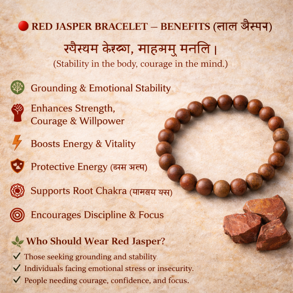Red Jasper Bracelet