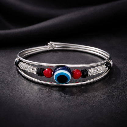 Evil Eye Silver Bracelet (Children)
