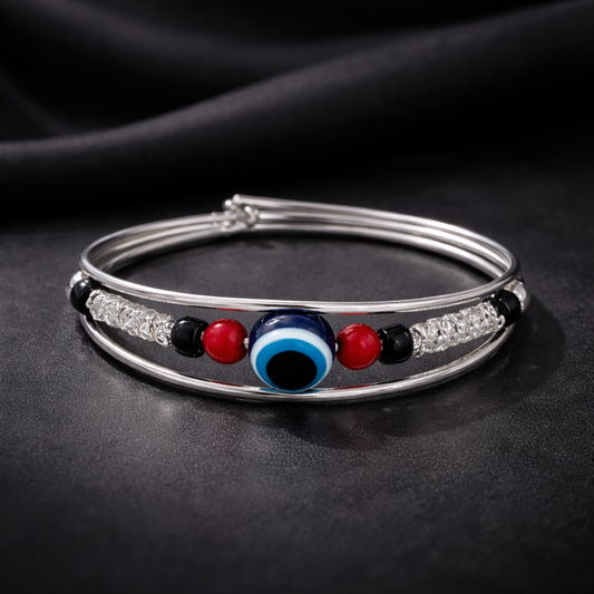 Evil Eye Silver Bracelet (Children)