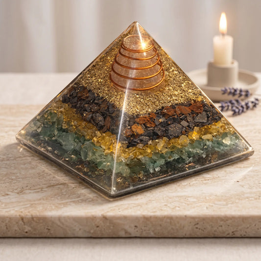 Orgonite Pyramid – Energy Balance & Positive Vibes