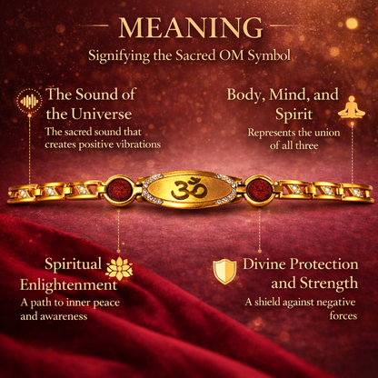 Om Rudraksh Bracelet