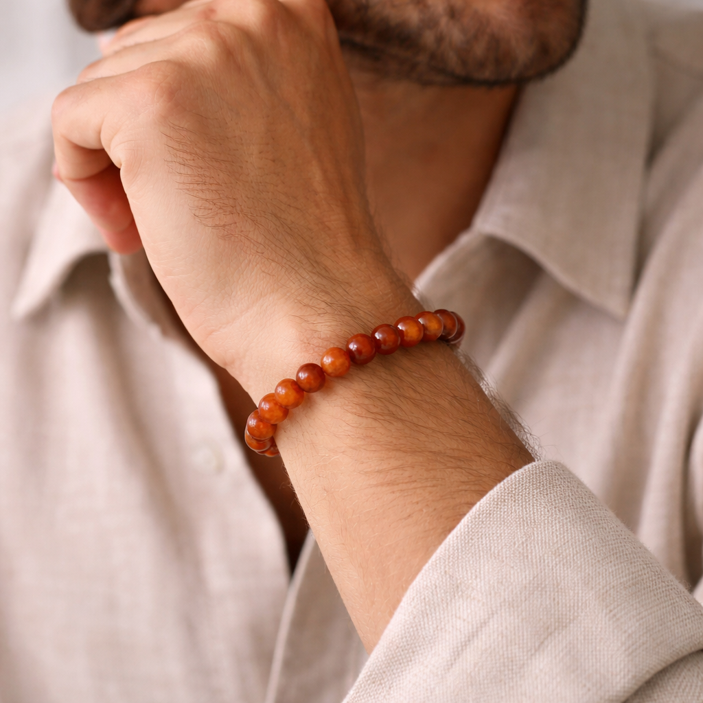 Carnelian (Mookaite / Red Agate) Bracelet