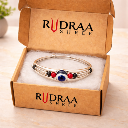 Evil Eye Silver Bracelet (Children)