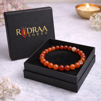 Carnelian (Mookaite / Red Agate) Bracelet