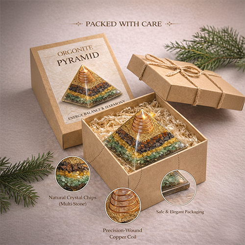Orgonite Pyramid – Energy Balance & Positive Vibes