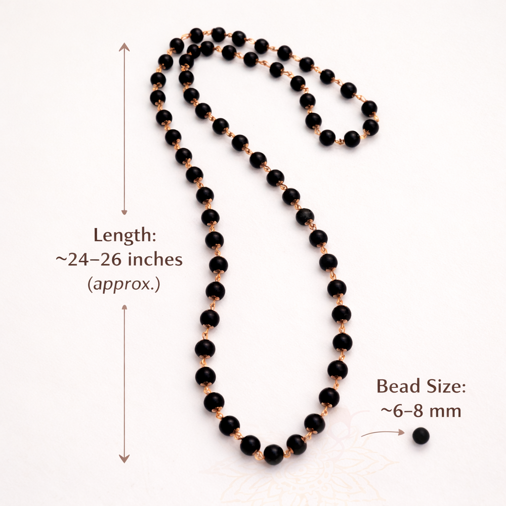 Ebony copper Mala