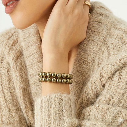 Golden Pyrite Bracelet